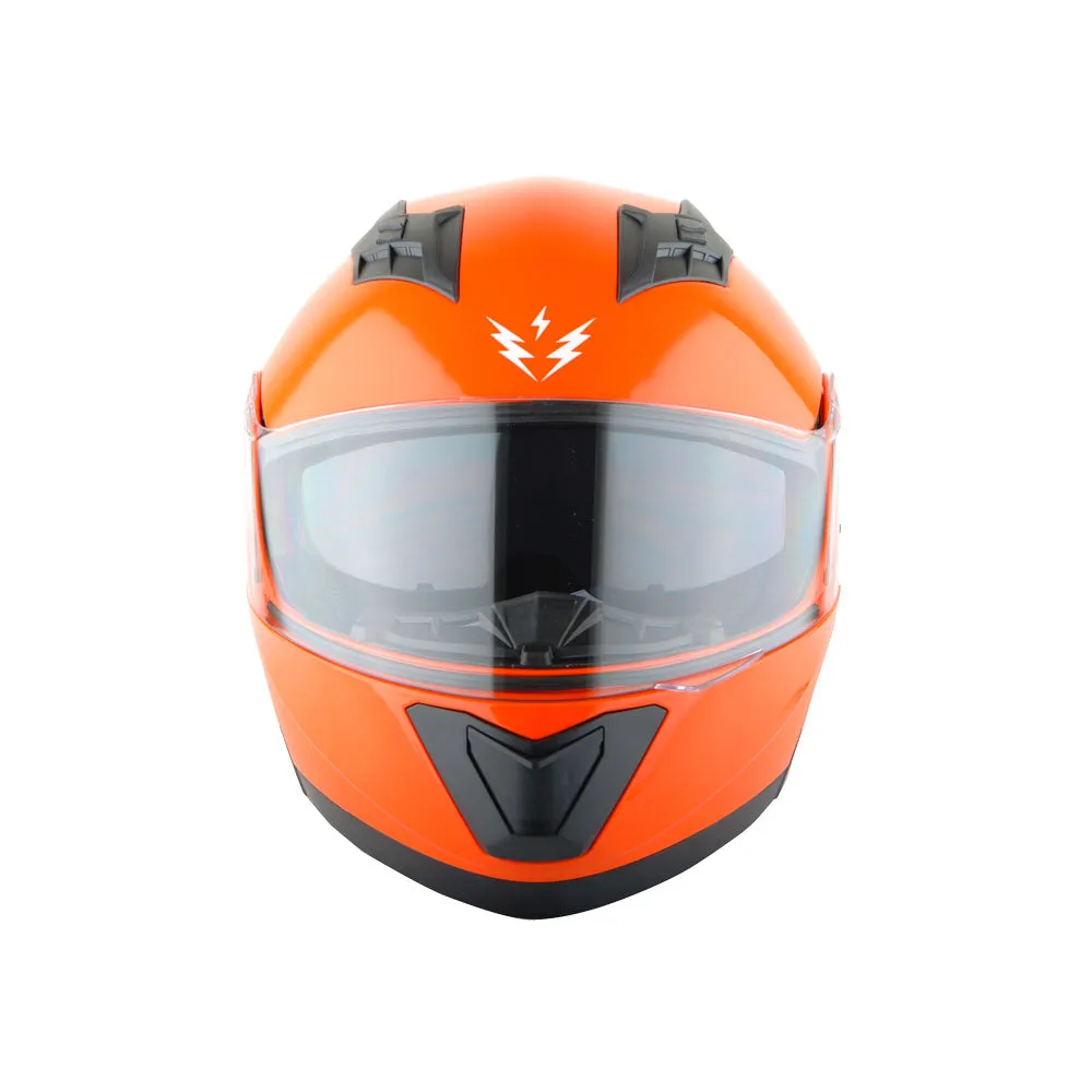 1Storm New Motorcycle Bike Modular Full Face Helmet Dual Visor Sun Shield with LED Tail Light   Motorcycle Bluetooth Headset: Modular901