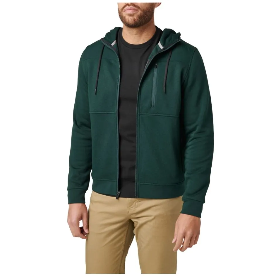 5.11 Mens Arms Full Zip Hooded Jacket