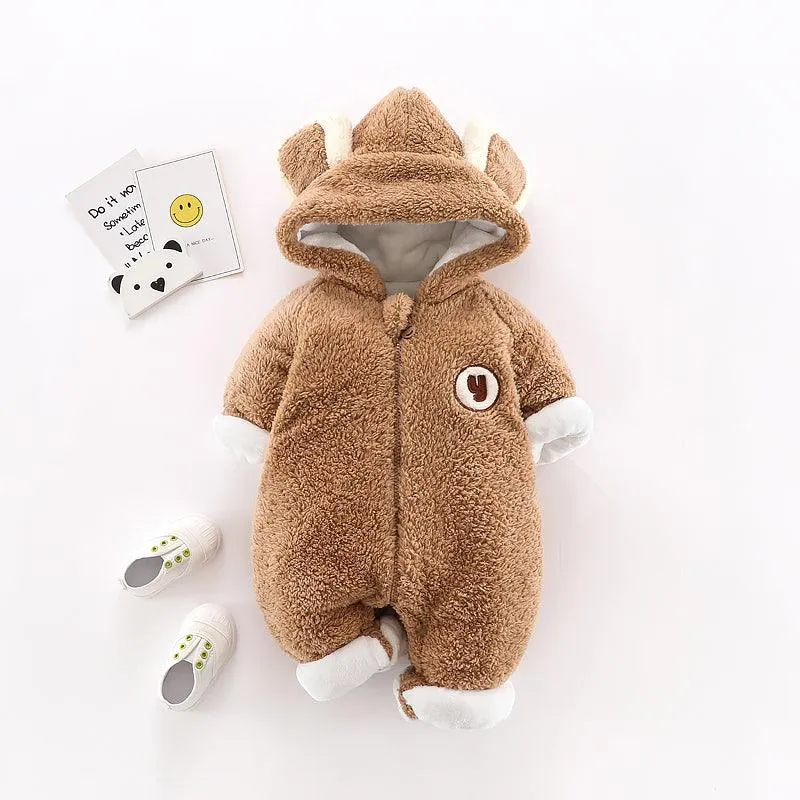 Baby Thickened Cotton Clothes Outwear Suit