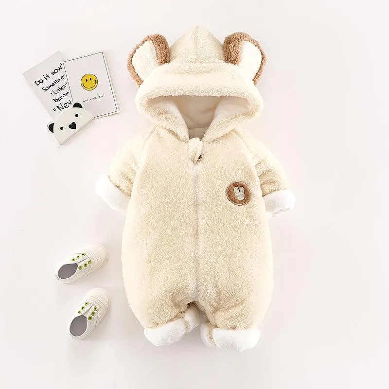 Baby Thickened Cotton Clothes Outwear Suit