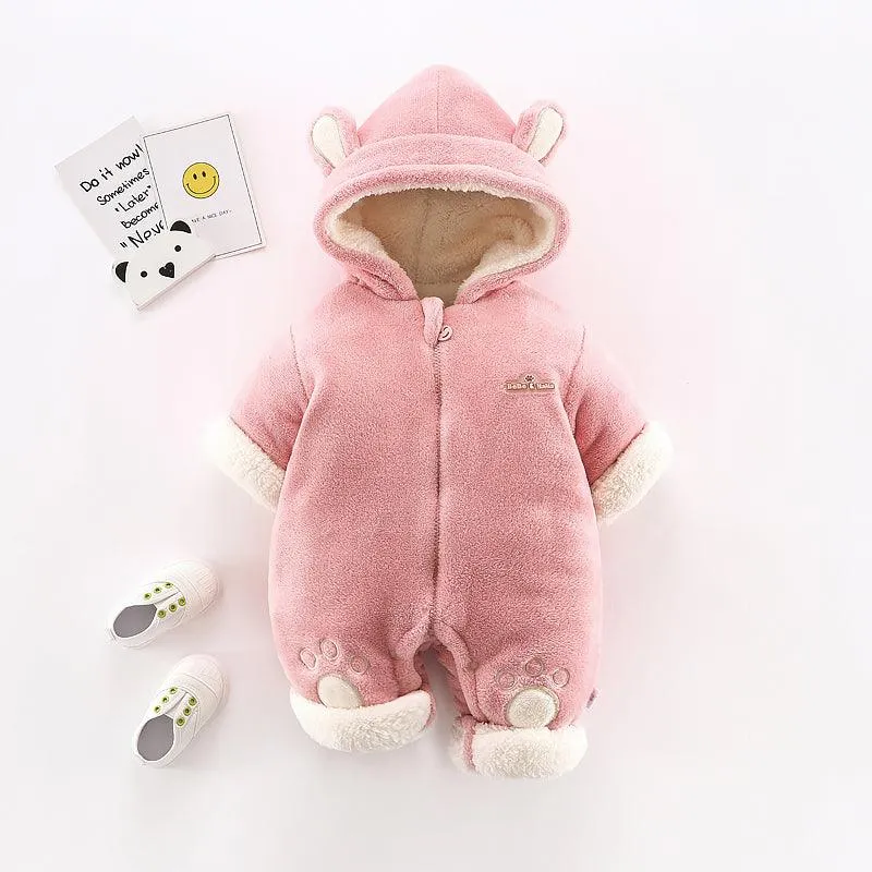 Baby Thickened Cotton Clothes Outwear Suit