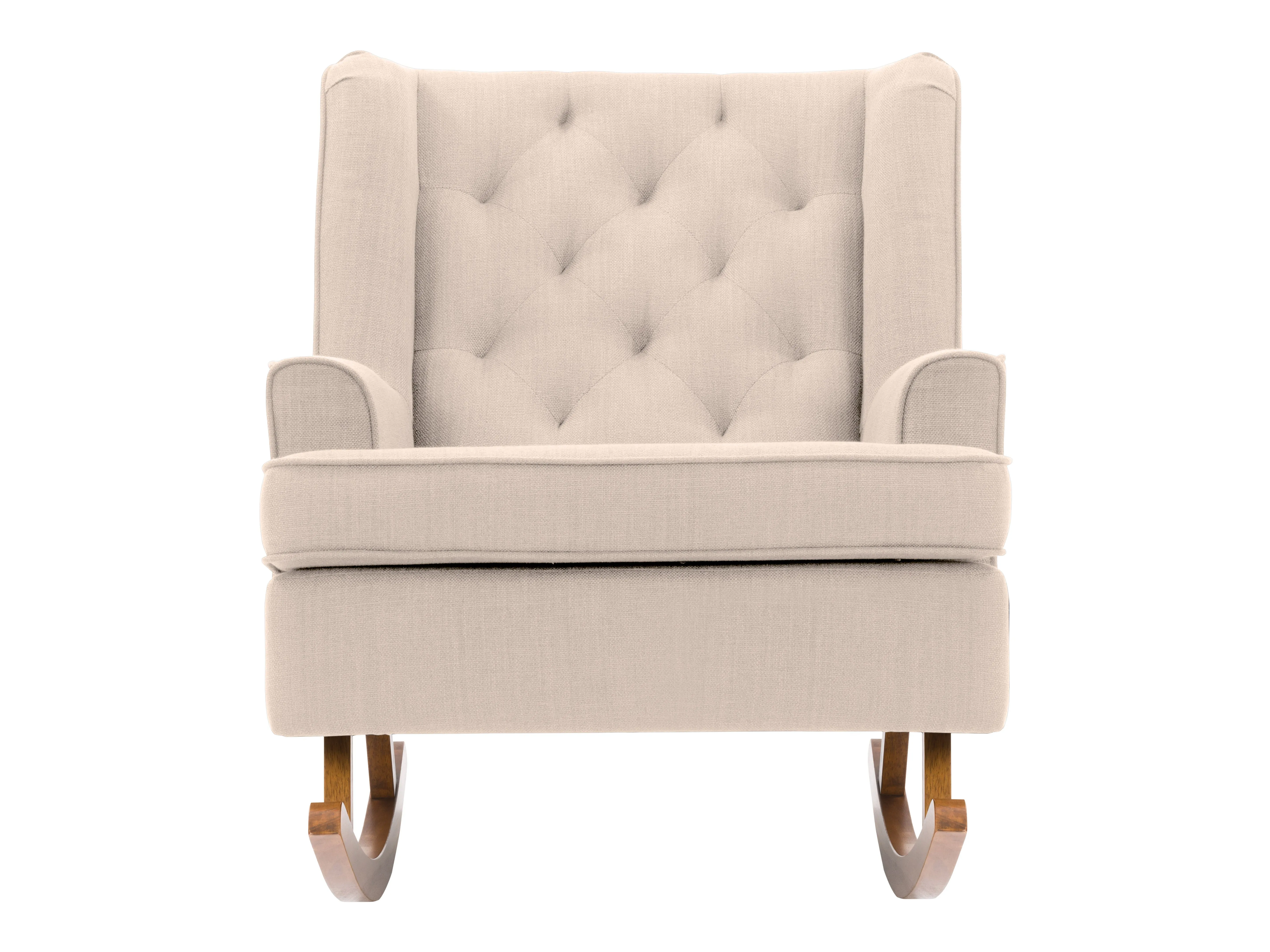 Beige Timeless Rocking Chair