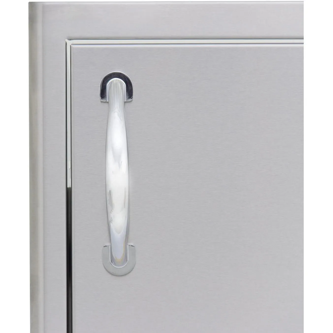 Blaze 18-Inch Right Hinged Stainless Steel Single Access Door - Vertical - BLZ-SV-1420-R