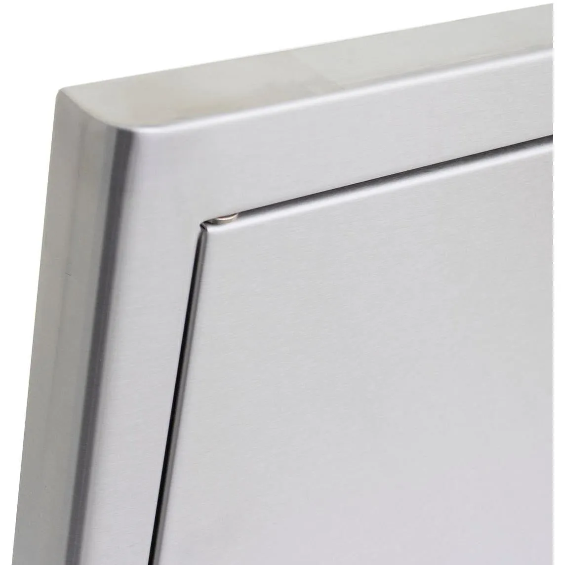 Blaze 18-Inch Right Hinged Stainless Steel Single Access Door - Vertical - BLZ-SV-1420-R