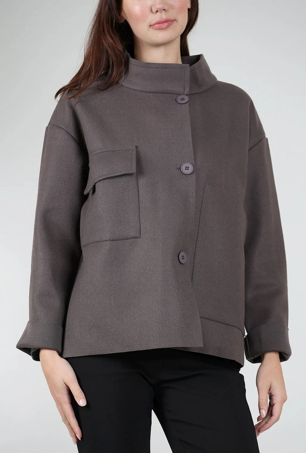 Boxy Jo Jacket, Espresso