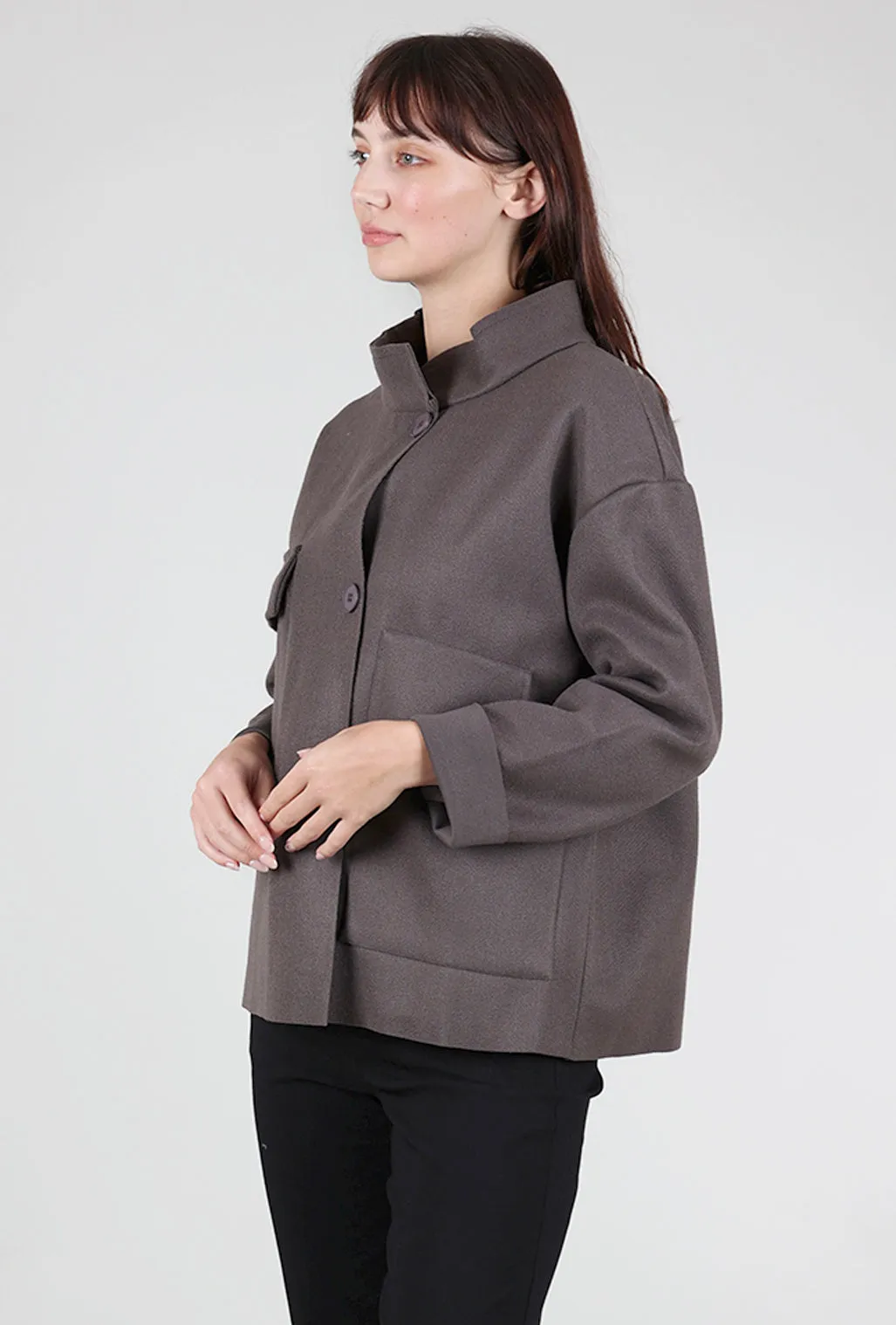 Boxy Jo Jacket, Espresso