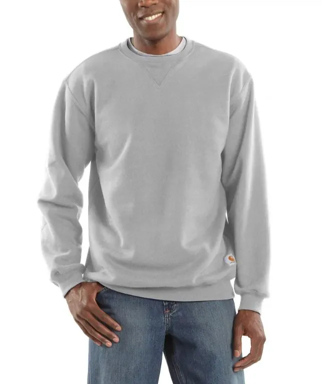 Carhartt Mens Loose Fit Fleece Pullover Crewneck Sweatshirt