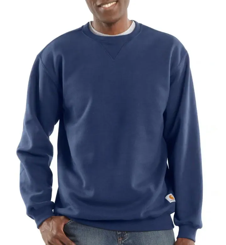 Carhartt Mens Loose Fit Fleece Pullover Crewneck Sweatshirt