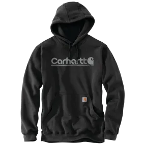 Carhartt Mens Rain Defender Graphic Fleece Pullover Hoodie