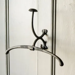 Cast Iron Ritz Hotel Clothes Hanger