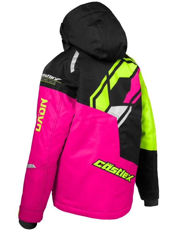 Castle X Code Youth Winter Jacket Pink Hivis