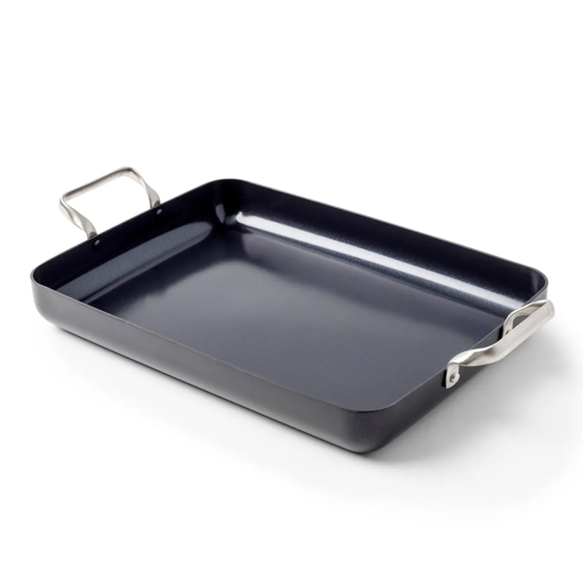 Ceramic Nonstick 13.8" x 10" Rectangular Roaster