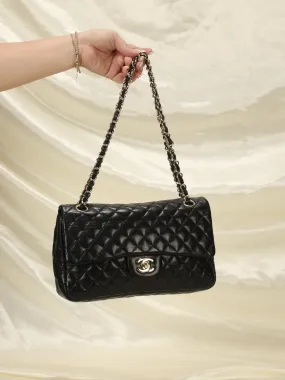 CL Lambskin Quilted Single Flap Bag