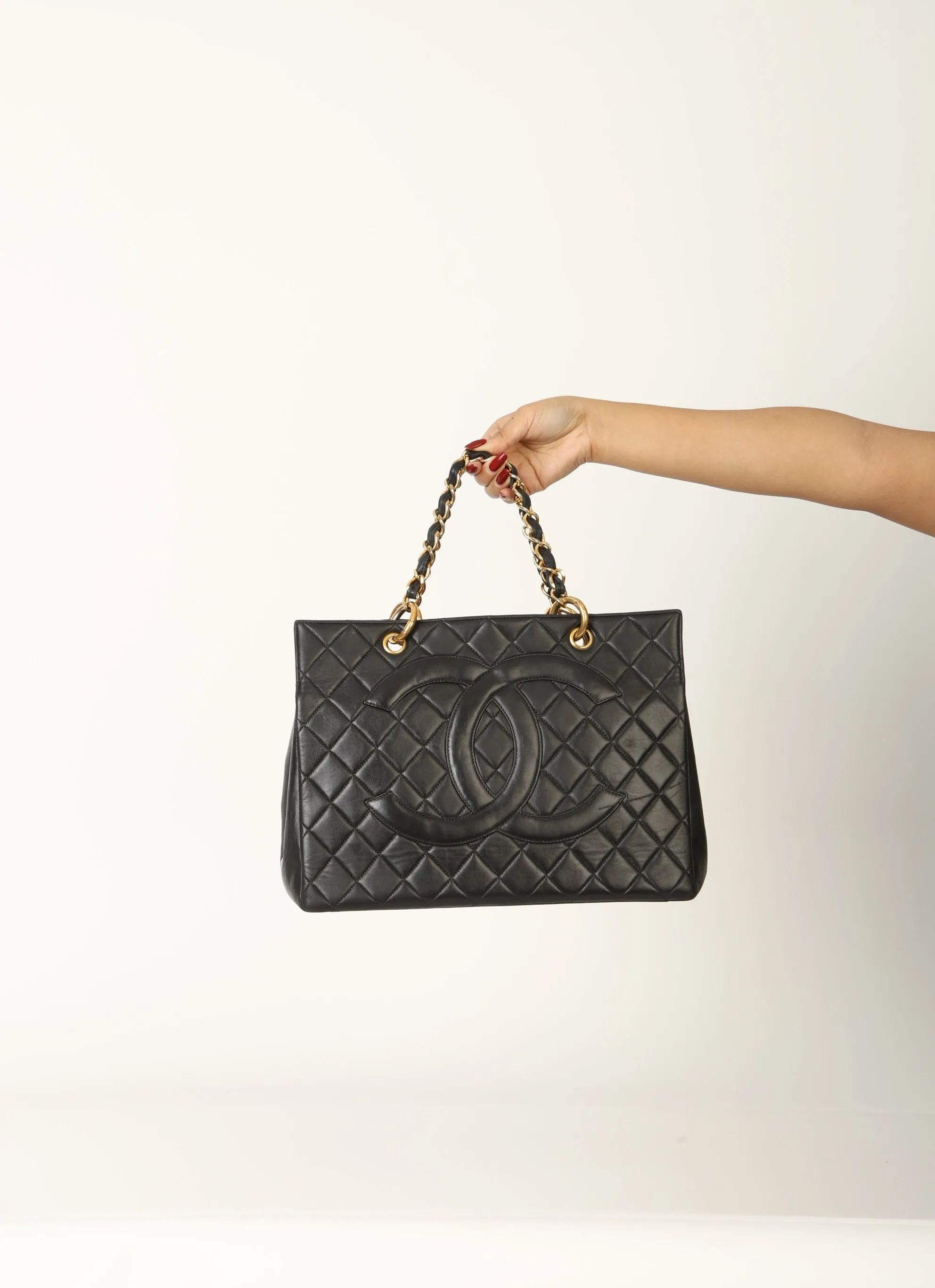 CL Lambskin Timeless Chain Tote