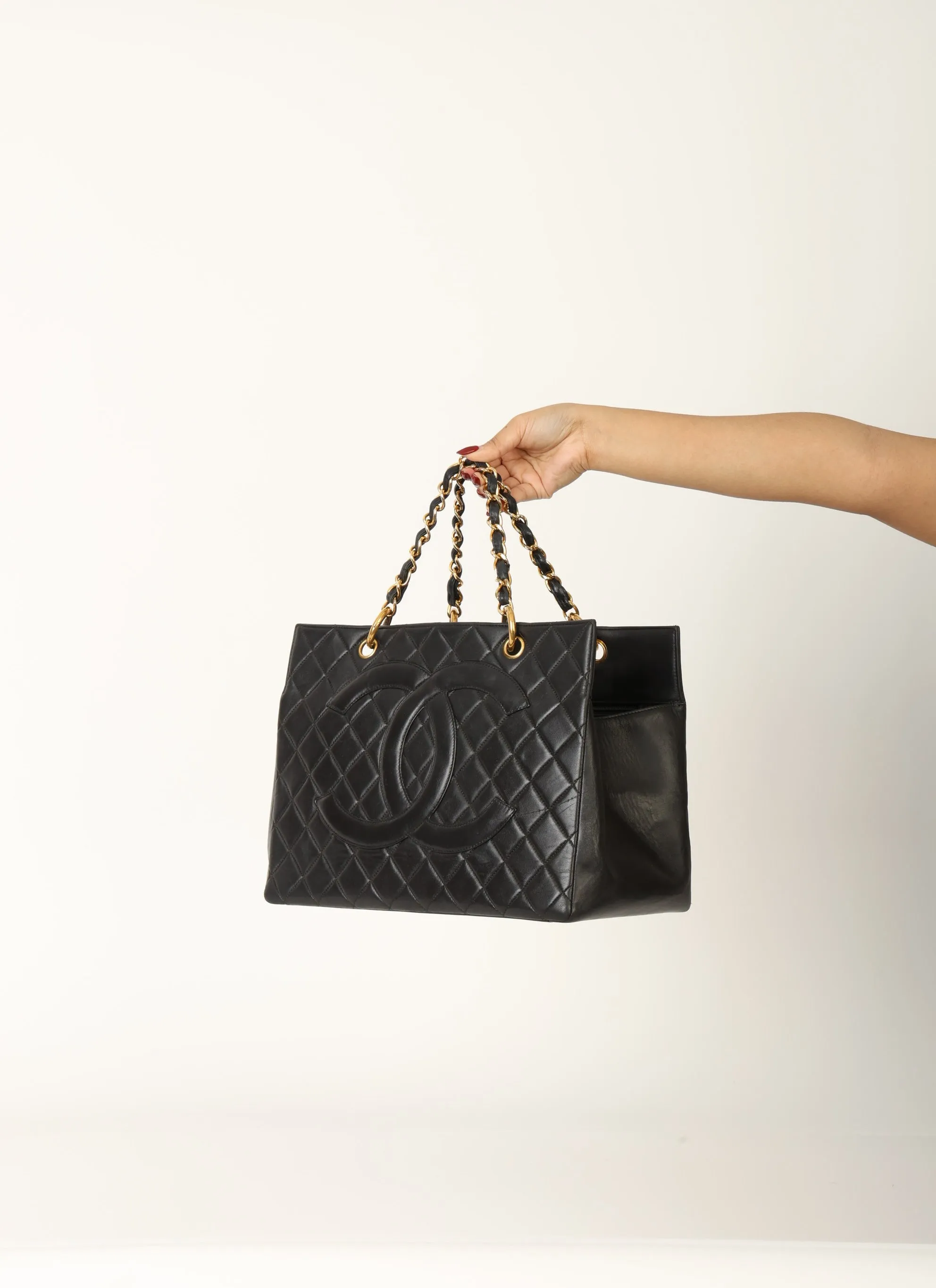 CL Lambskin Timeless Chain Tote