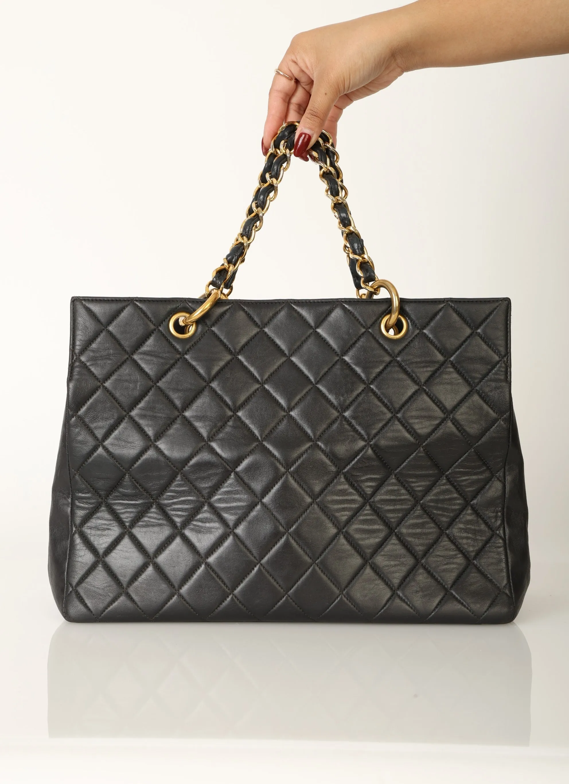 CL Lambskin Timeless Chain Tote