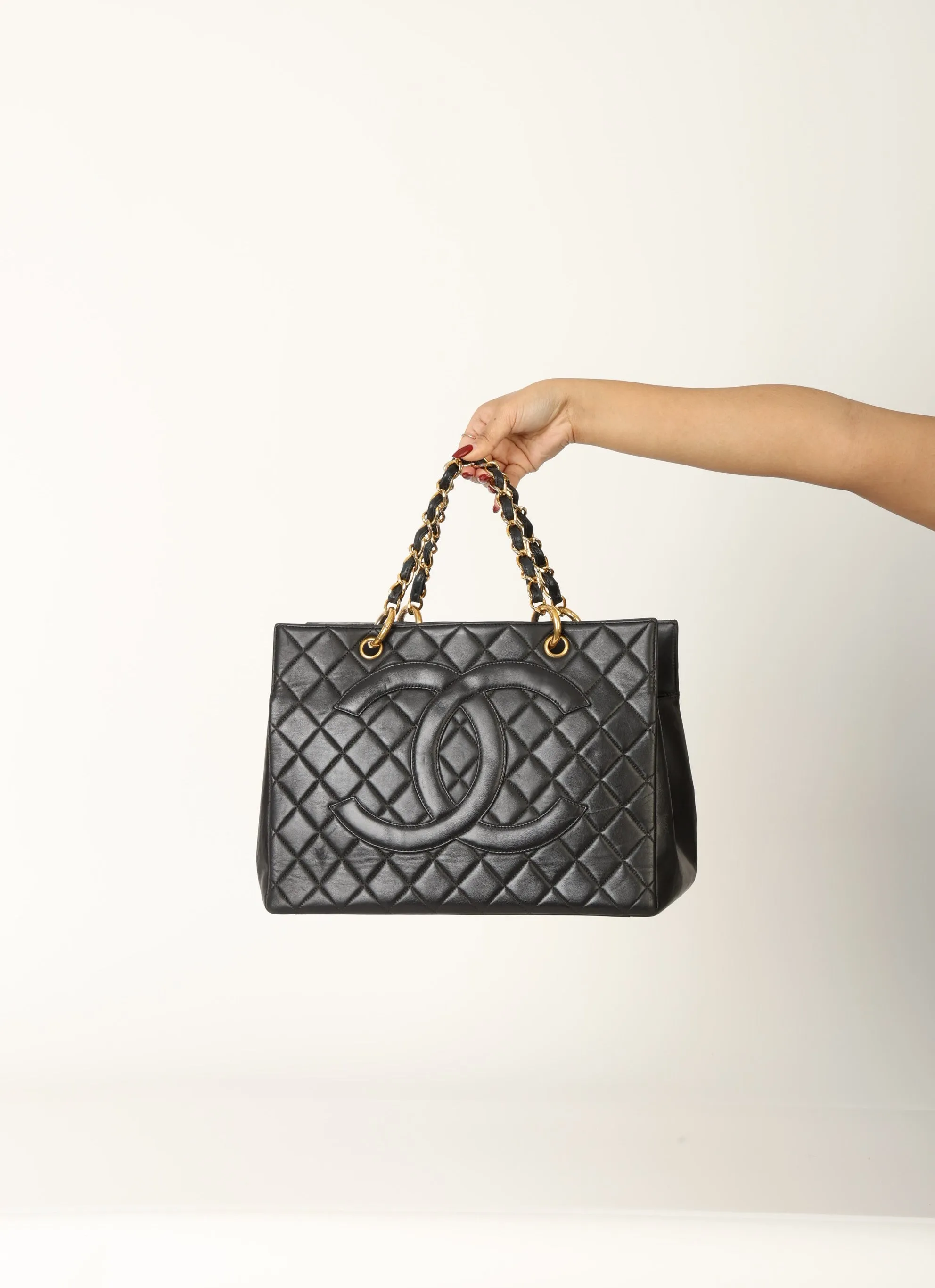 CL Lambskin Timeless Chain Tote