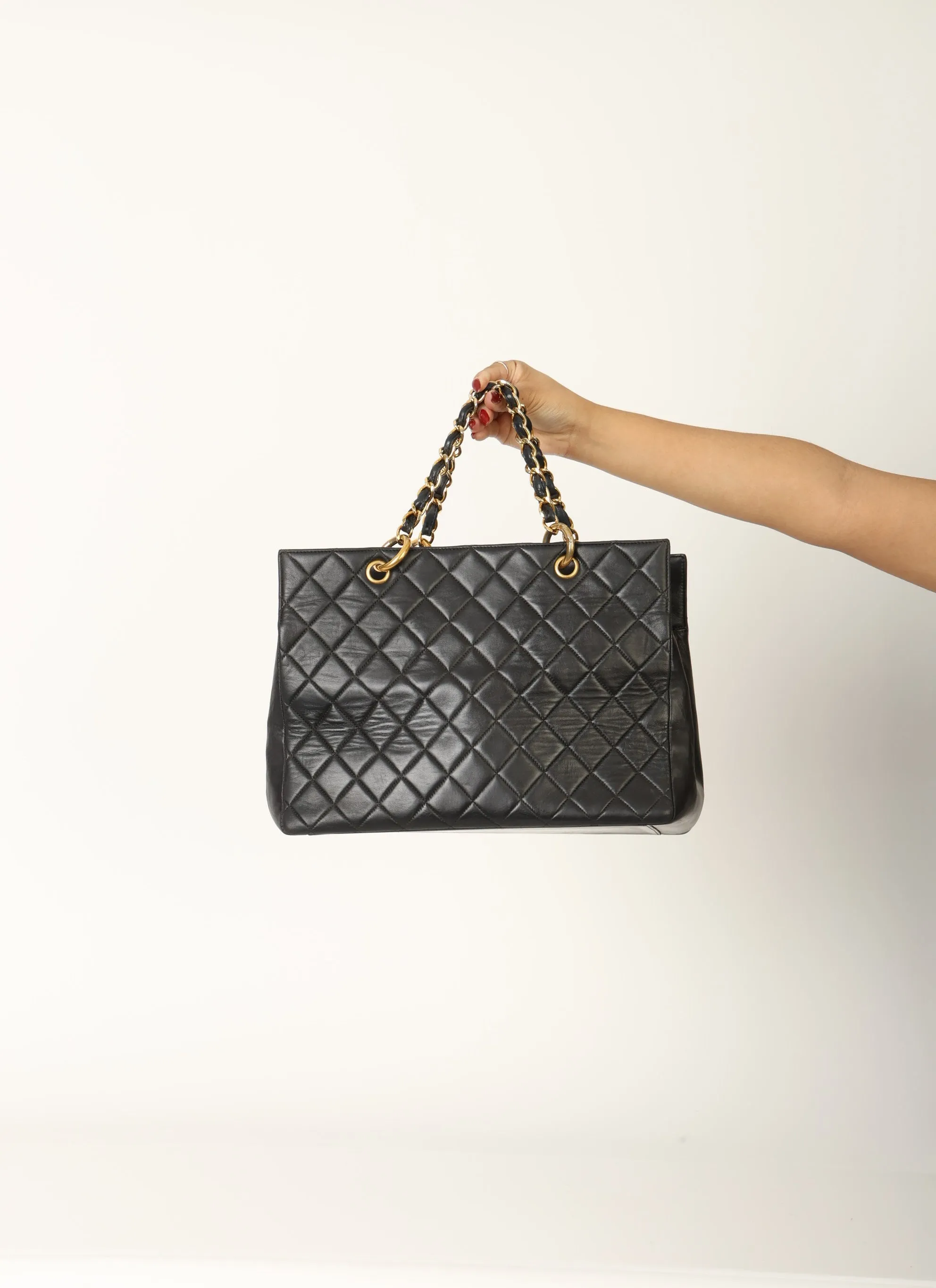 CL Lambskin Timeless Chain Tote