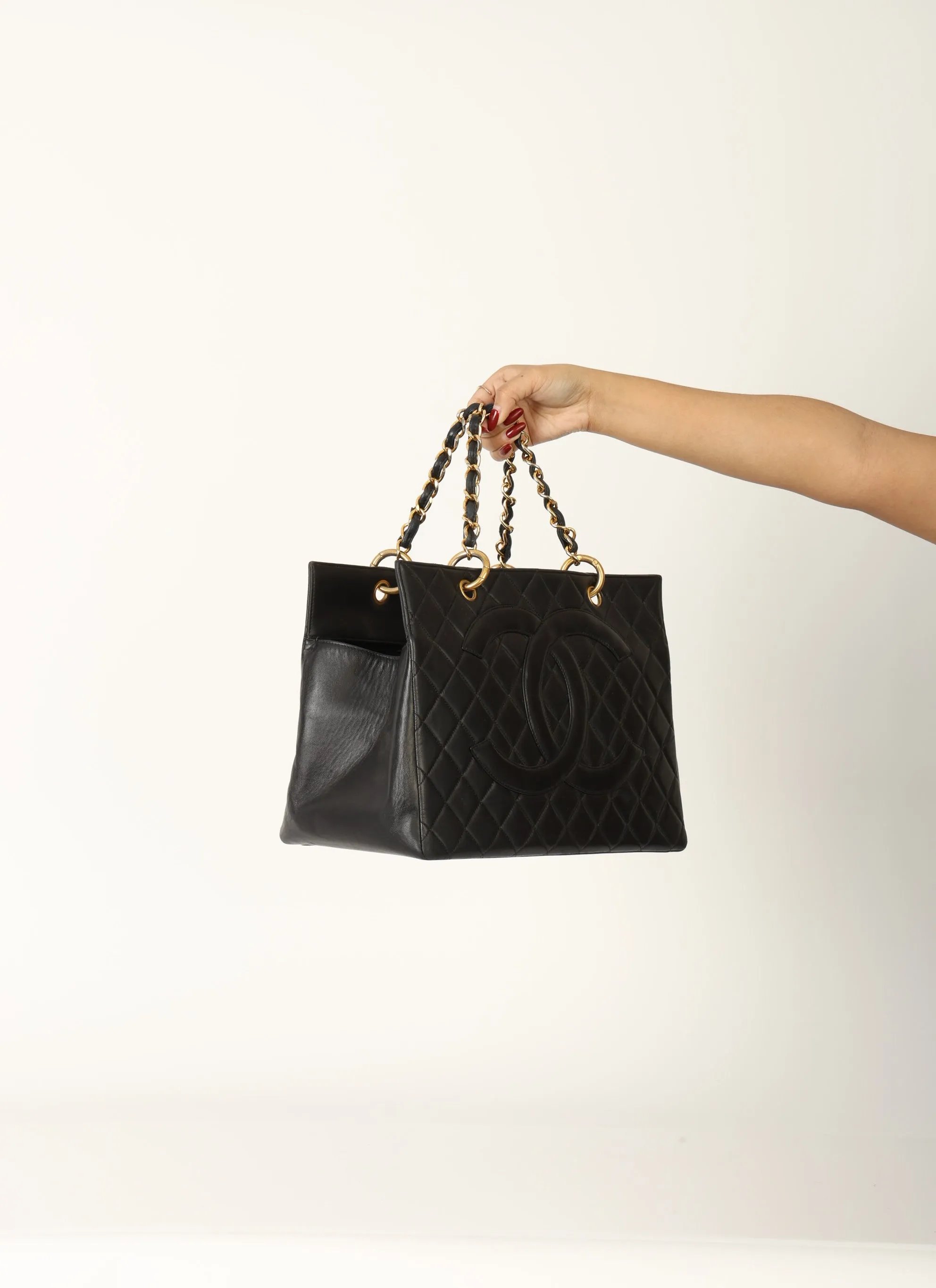 CL Lambskin Timeless Chain Tote