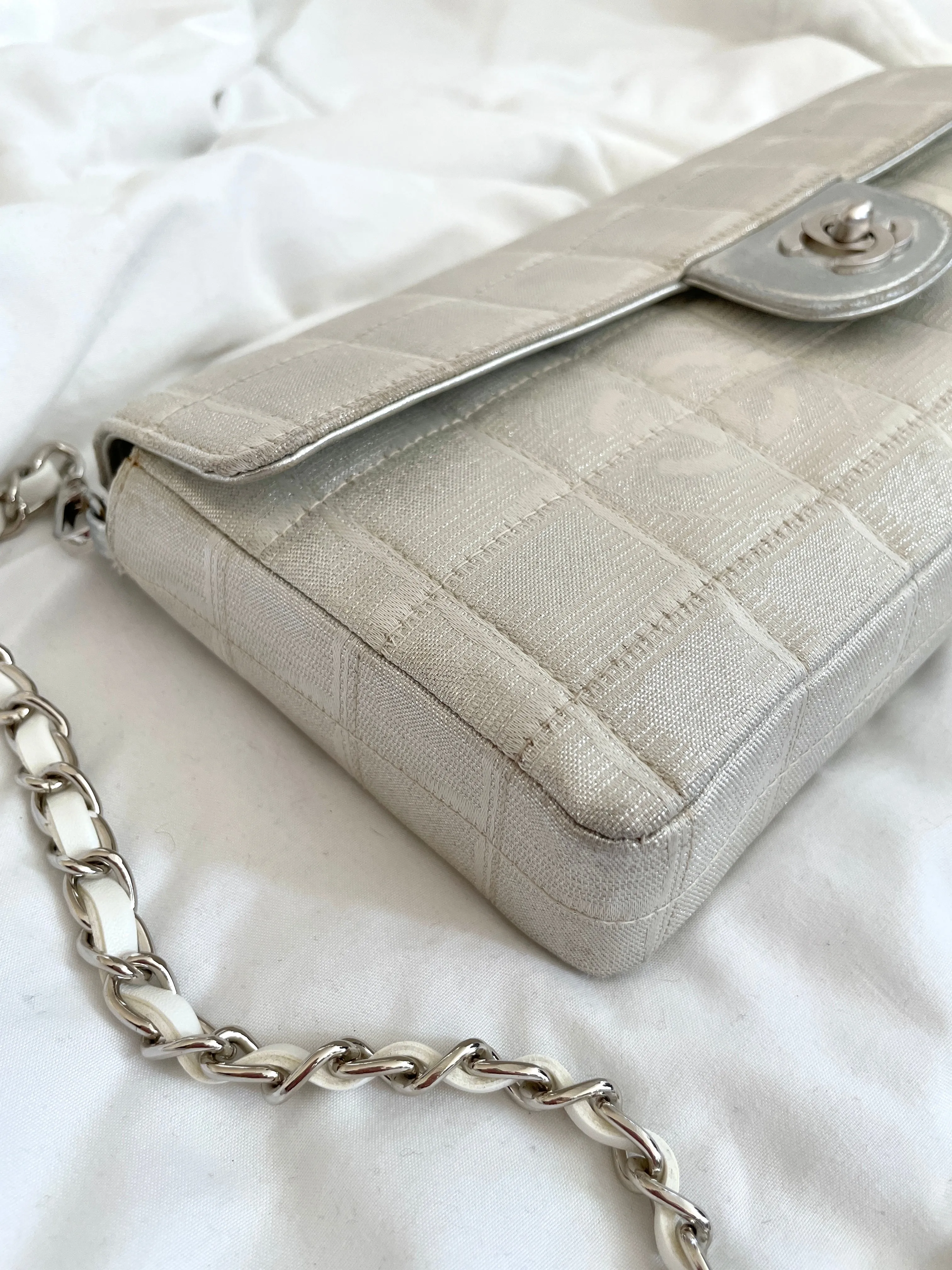 CL Silver Chocolate Bar Bag