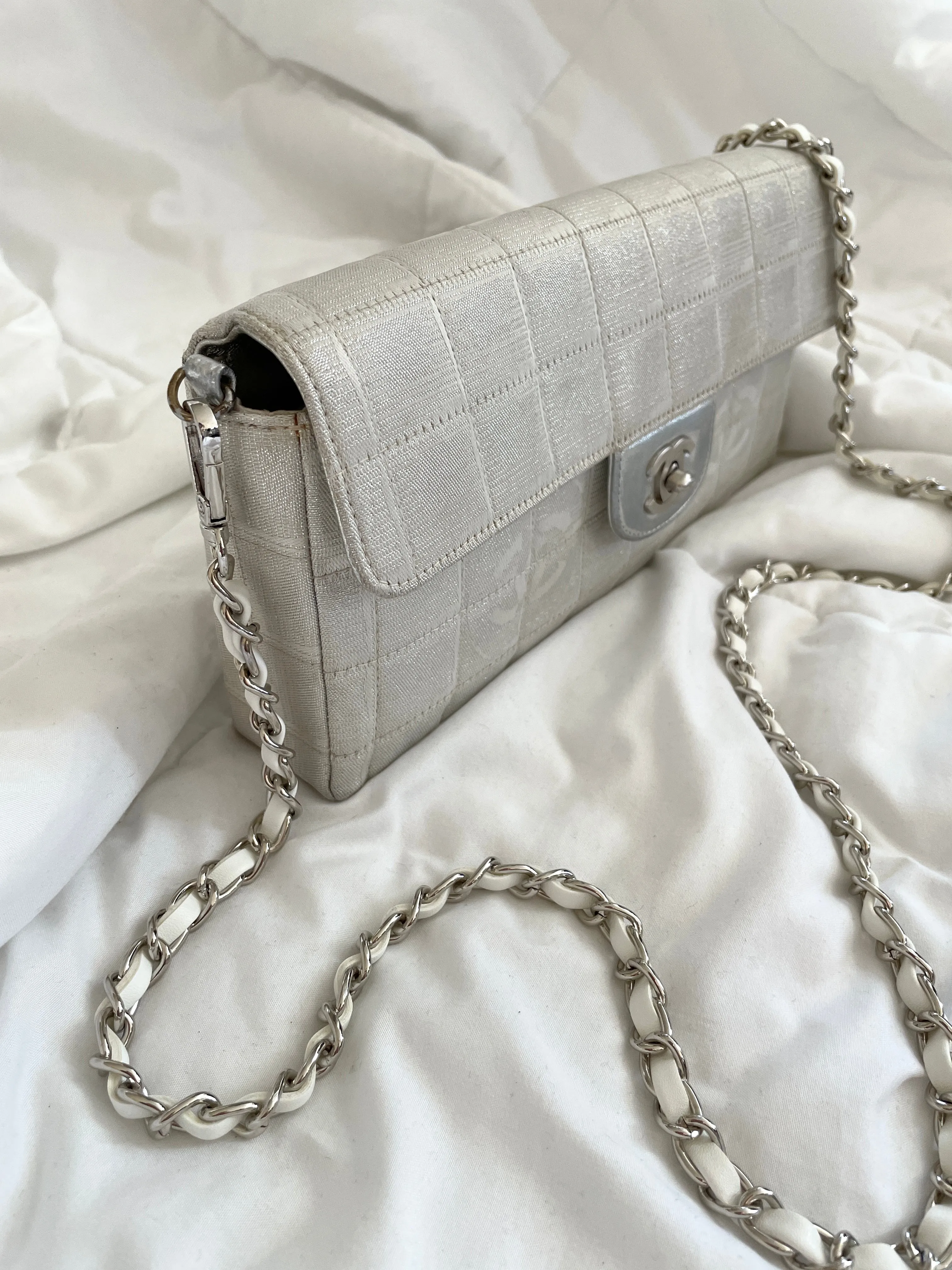 CL Silver Chocolate Bar Bag