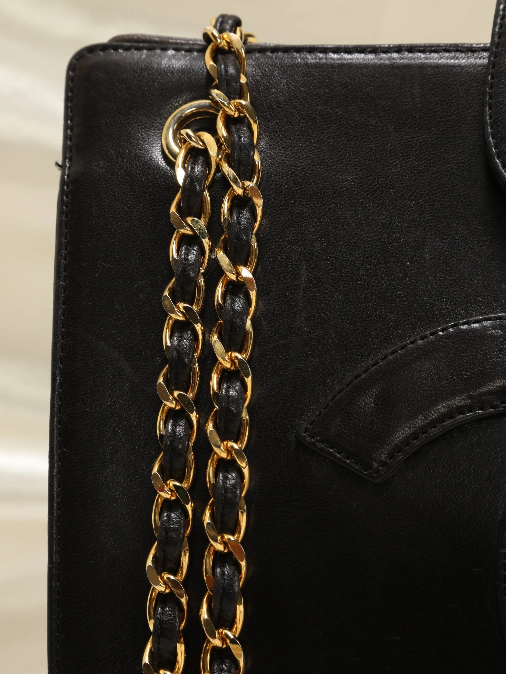 CL Timeless Lambskin Chain Tote