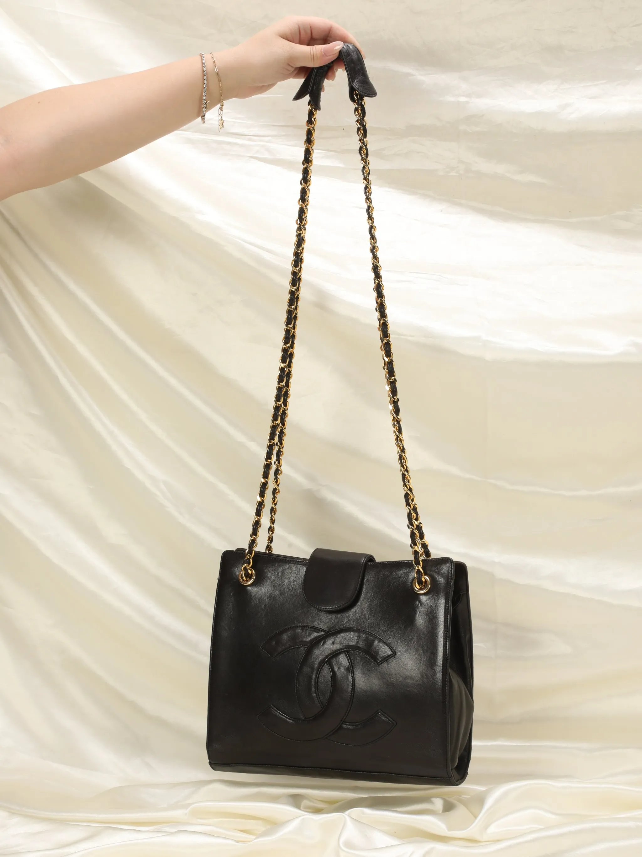 CL Timeless Lambskin Chain Tote