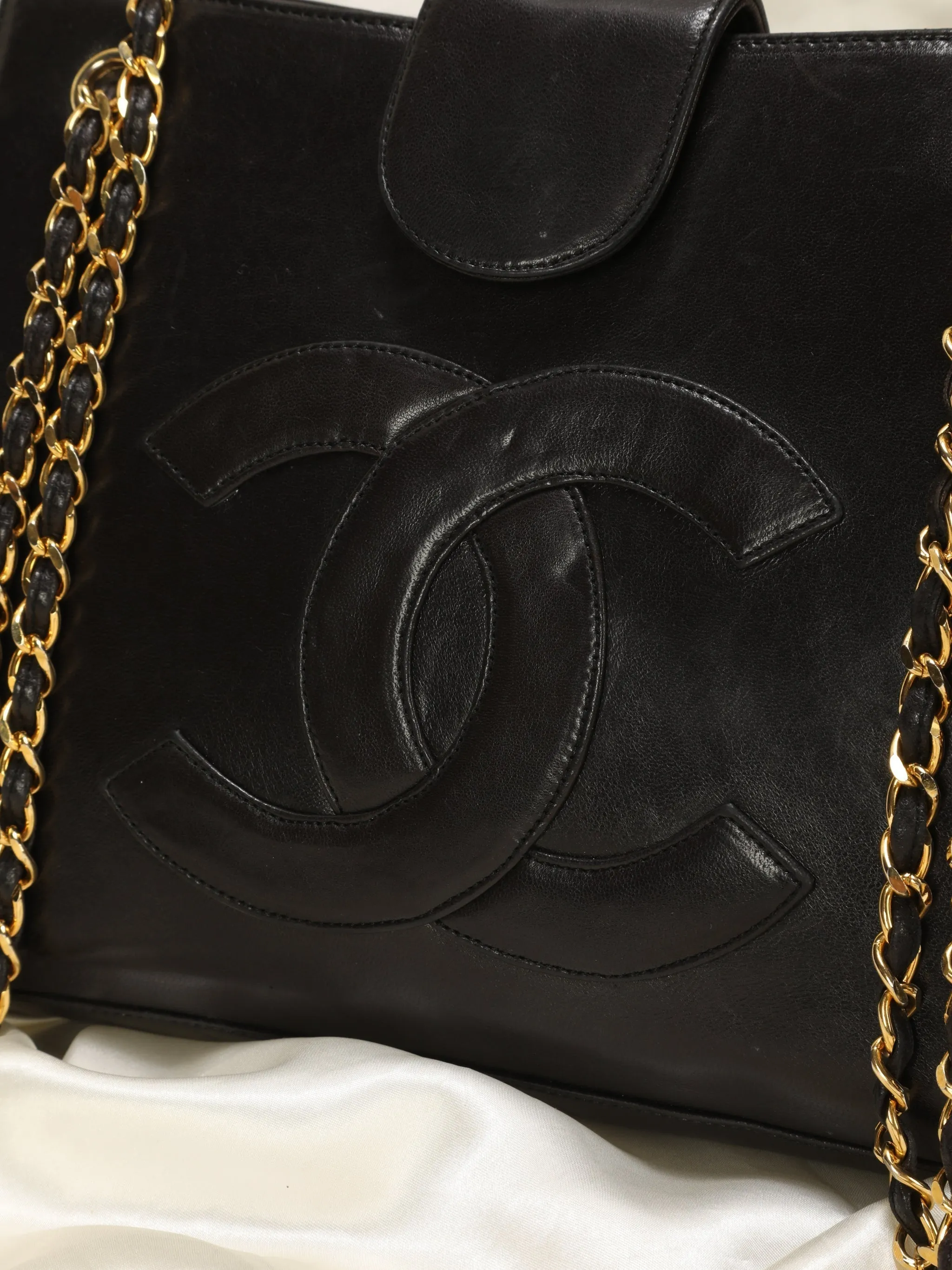 CL Timeless Lambskin Chain Tote