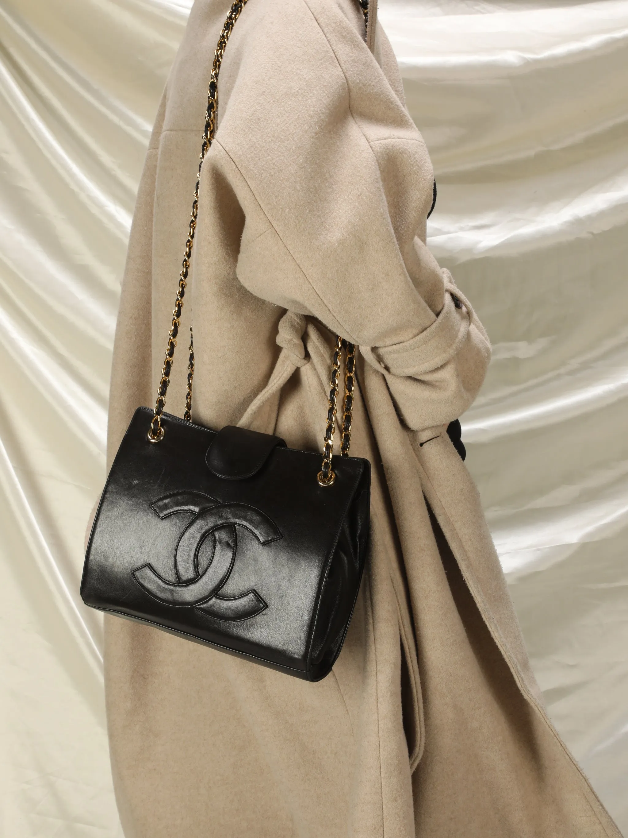 CL Timeless Lambskin Chain Tote