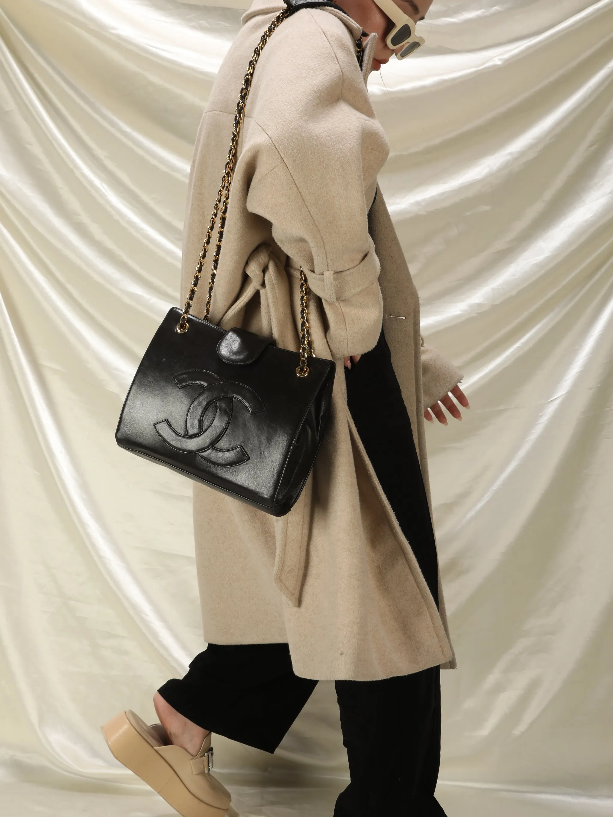 CL Timeless Lambskin Chain Tote