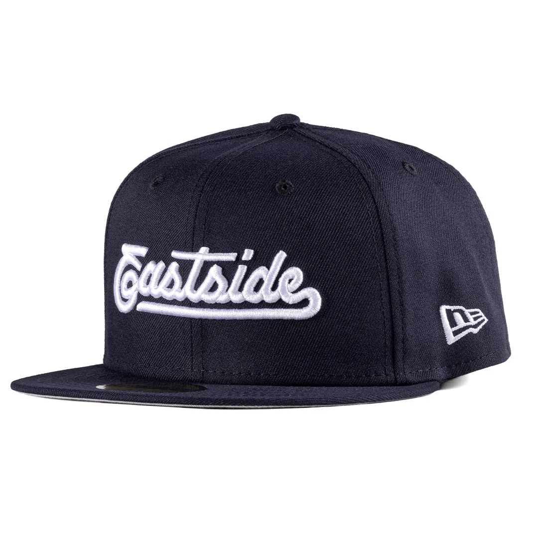 Eastside Script Navy New Era Snapback