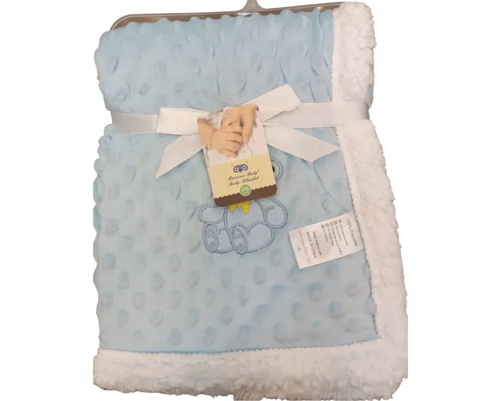 Fleece Inner Baby Blue Blanket