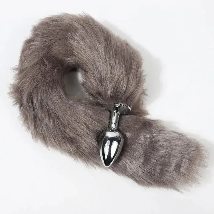 Fox Tail Butt Plug Sexy Metal Fox Tail Anal Plug