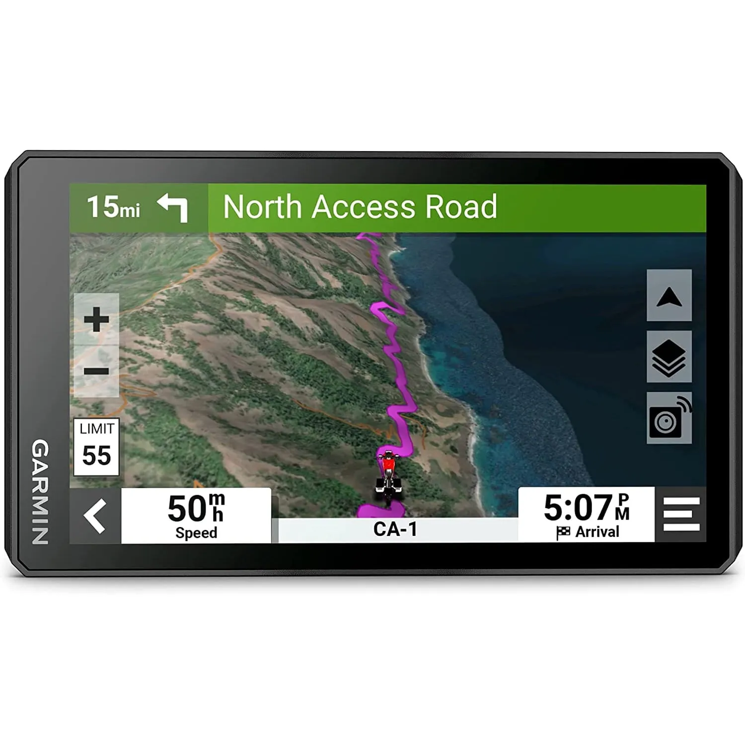 Garmin zūmo® XT2 All-Terrain Motorcycle Navigator, Ultrabright 6" Sunlight Readable Display, Visual Route Planner, and Ride Summaries