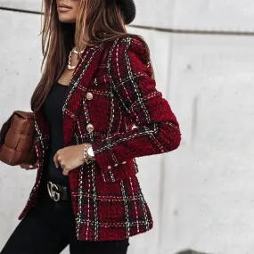 Gorgeous Print Red Print Jacket