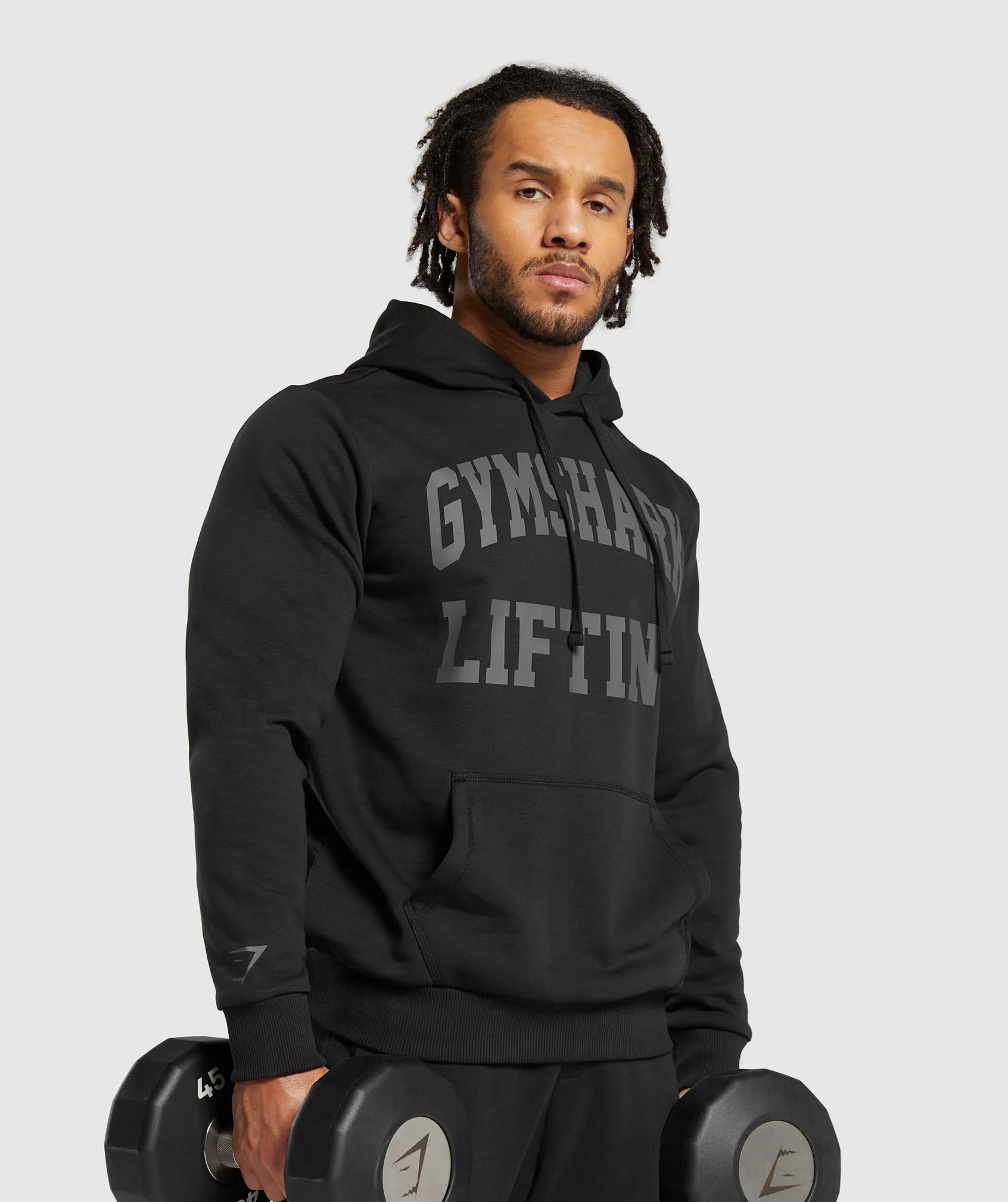 Gymshark Lifting Club Hoodie - Black