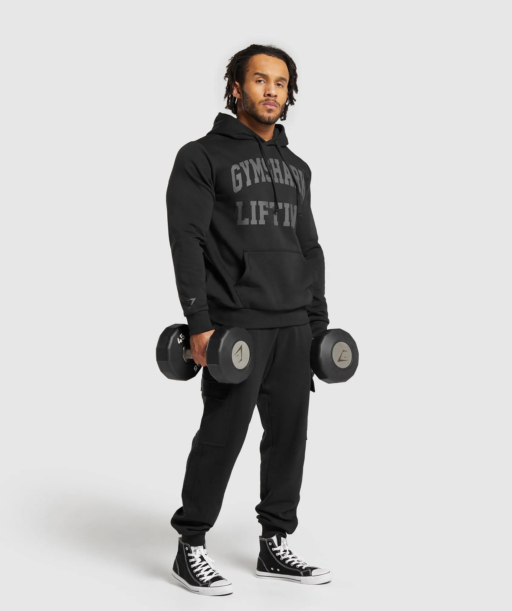 Gymshark Lifting Club Hoodie - Black