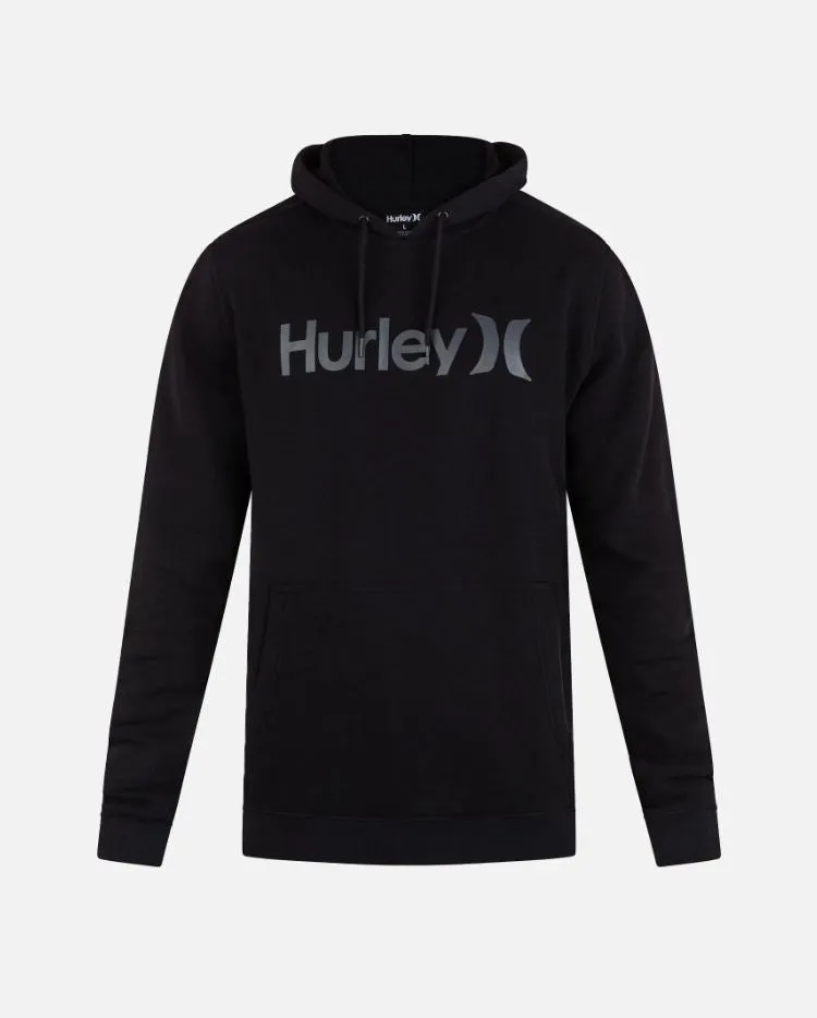 Hurley Mens One & Only Solid Fleece Pullover Hoodie