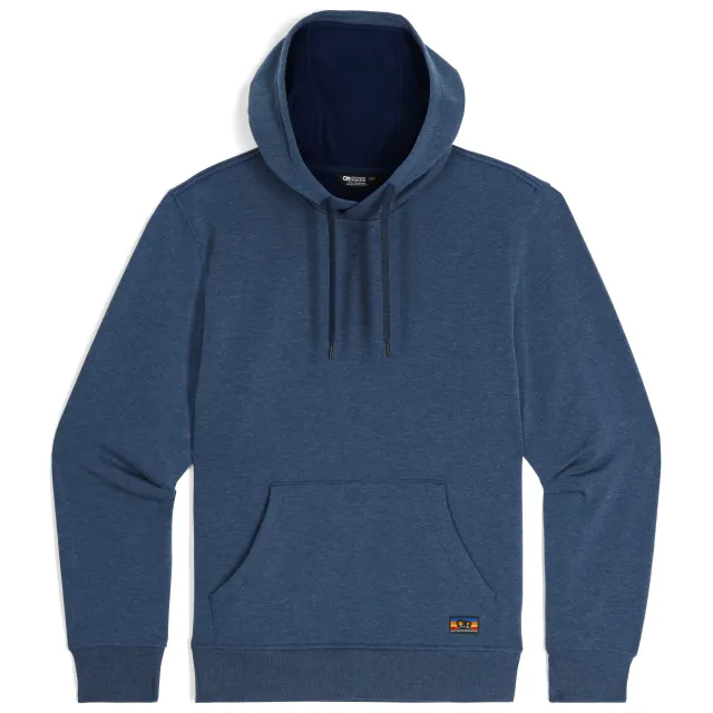 Mens Essential Fleece Pullover Hoodie