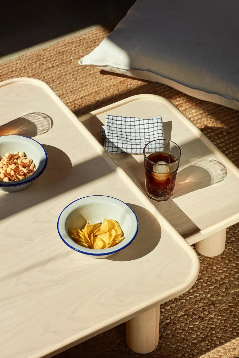 NEST wooden coffee table set