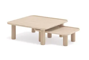 NEST wooden coffee table set