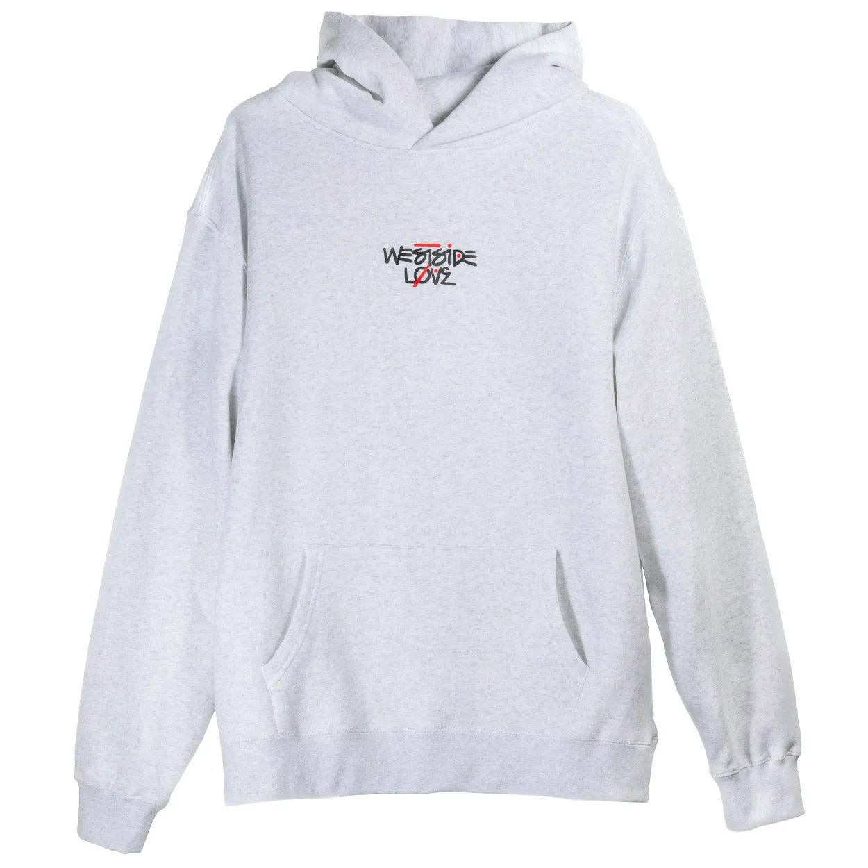 OG Stencil Heather Gray Hoodie