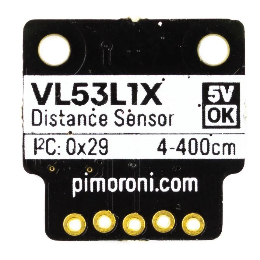 Pimoroni VL53L1X Time of Flight (ToF) Sensor Breakout - Individual