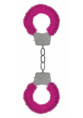 Pleasure Furry Handcuffs - Pink