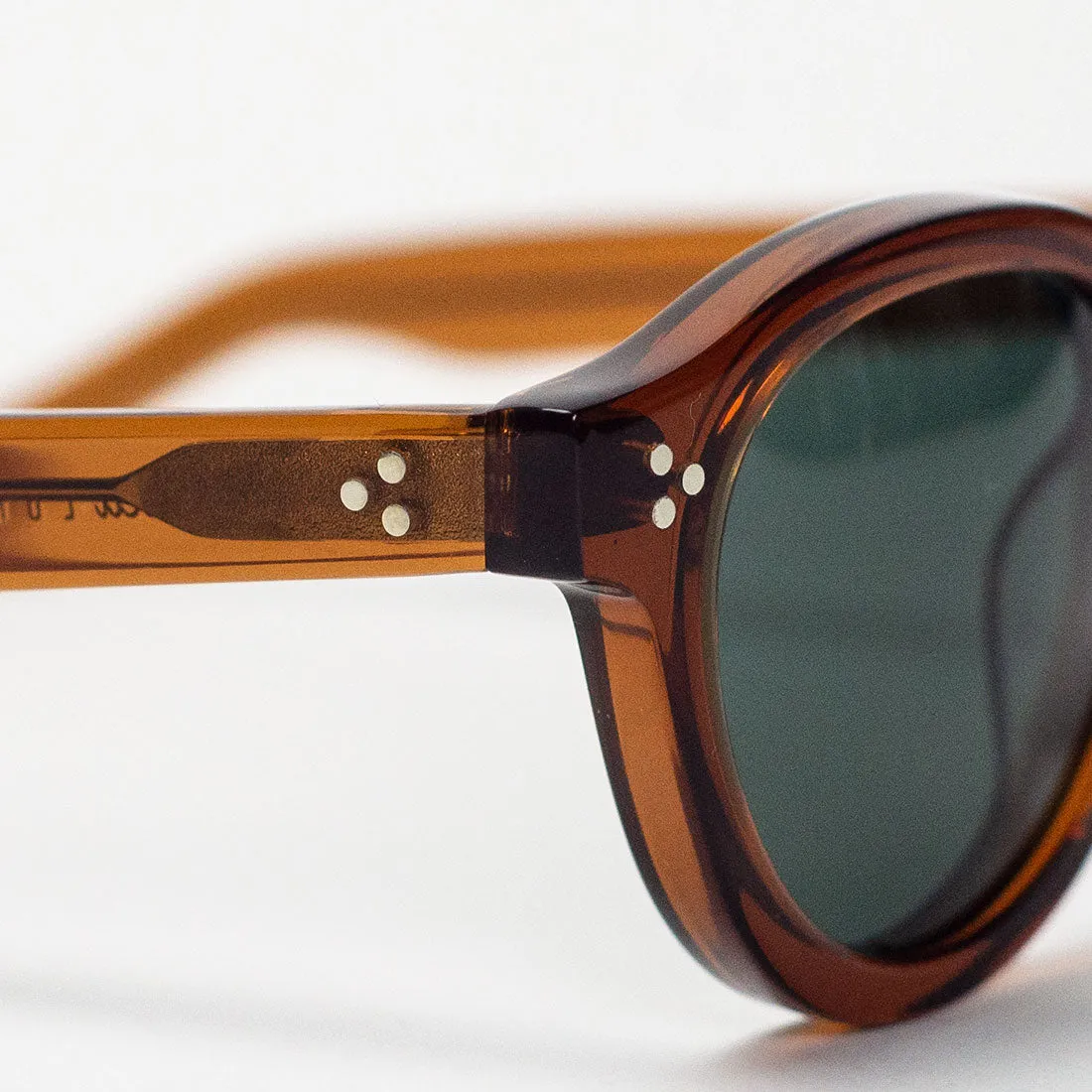 "Gaston" sunglasses in medium brown