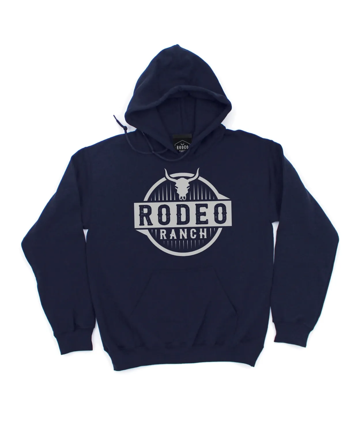 RODEO RANCH SHARP STEER HOODIE  - NAVY