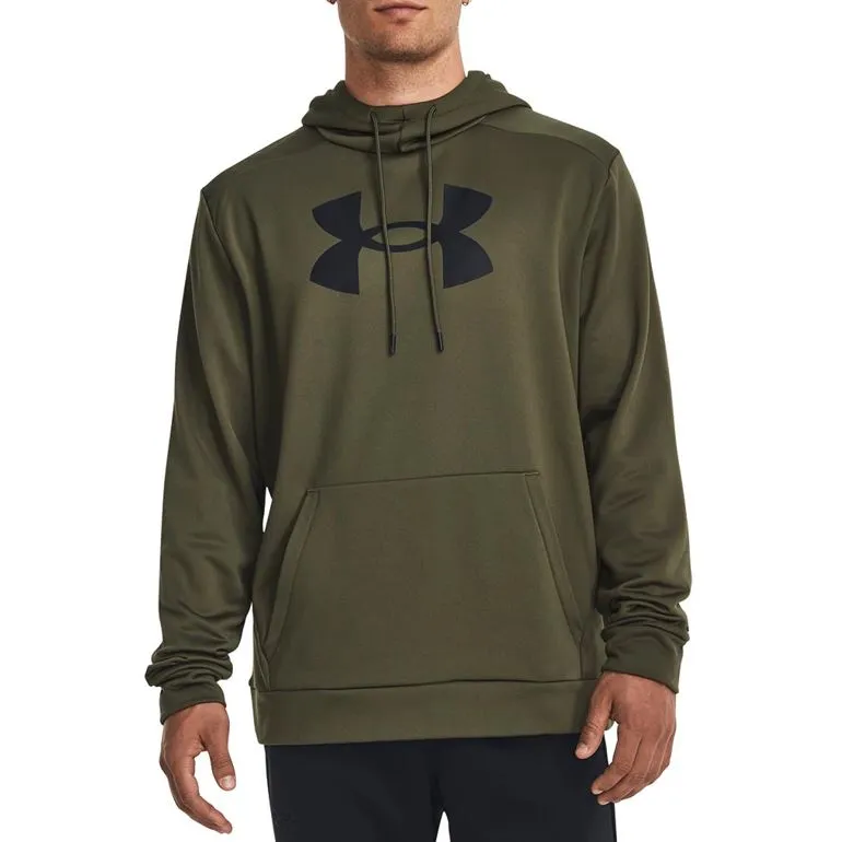 Under Armour Mens Armour Fleece Big Logo Pullover Hoodie