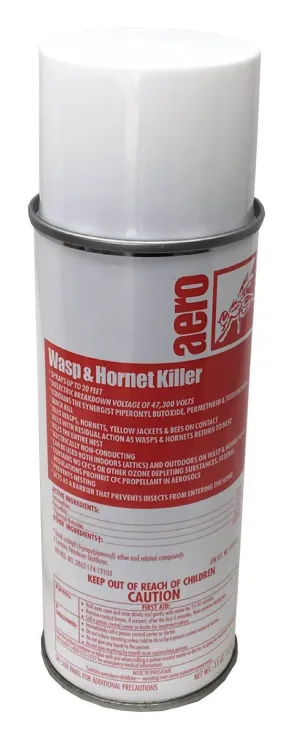 Wasp & Hornet Killer Spray, Aero, 11oz Can, Box of 3