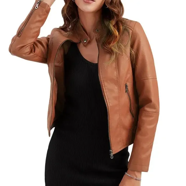 Women Neck Jackets For Spring